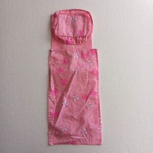 Kid Kraft Pink Doll Bedding  Flowers and Butterflies 20 inch Lightly Padded